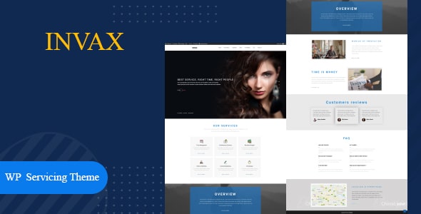 Service and business wordpress theme